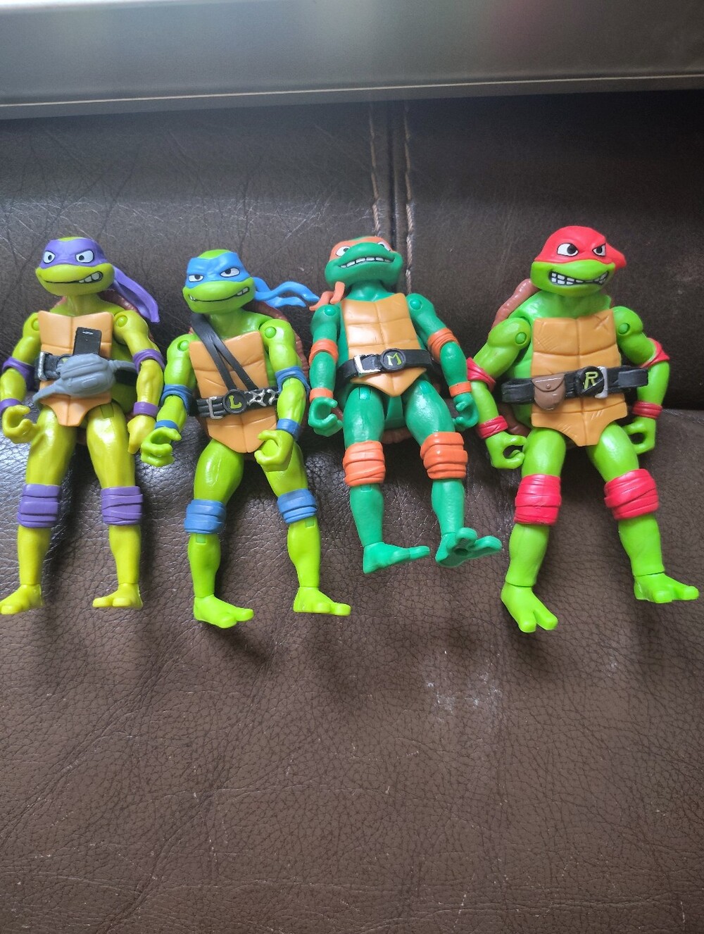 Teenage Mutant Ninja Turtles Mutant Mayhem Battle Pack Set Of 4 Figures ONLY